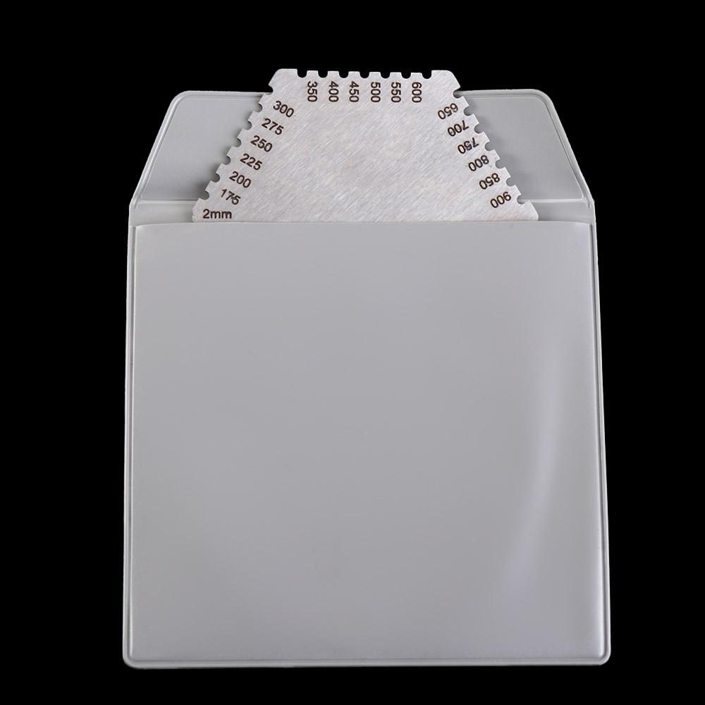 Paint Thickness Gauge - Paint Coating Hexagon Wet Film Comb