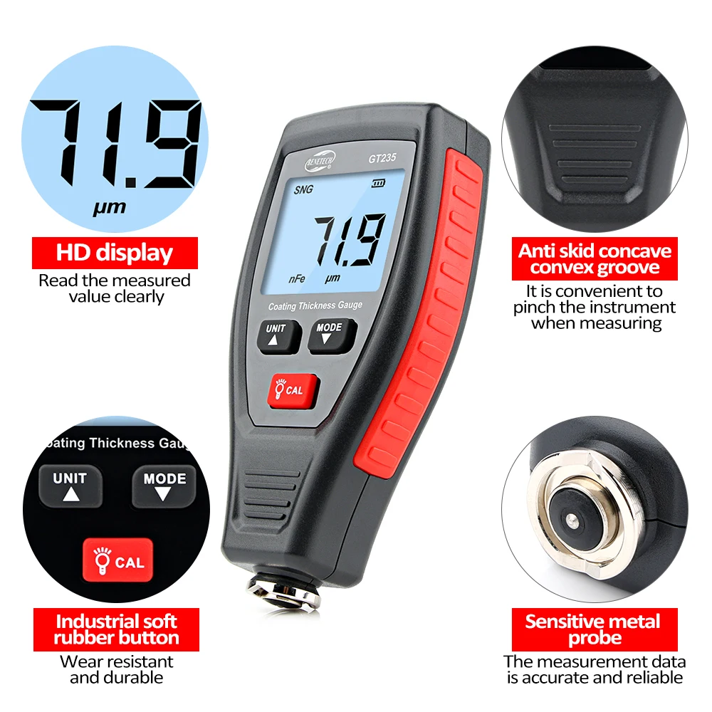RZ Coating Thickness Gauge Pai - Paint Thickness Gauge 评论和价格