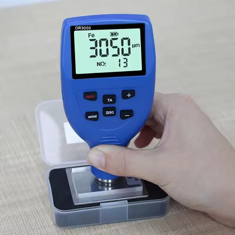  0-3000μm 0.1μm Fe NFe Probe  - Paint Thickness Gauge 评论和价格