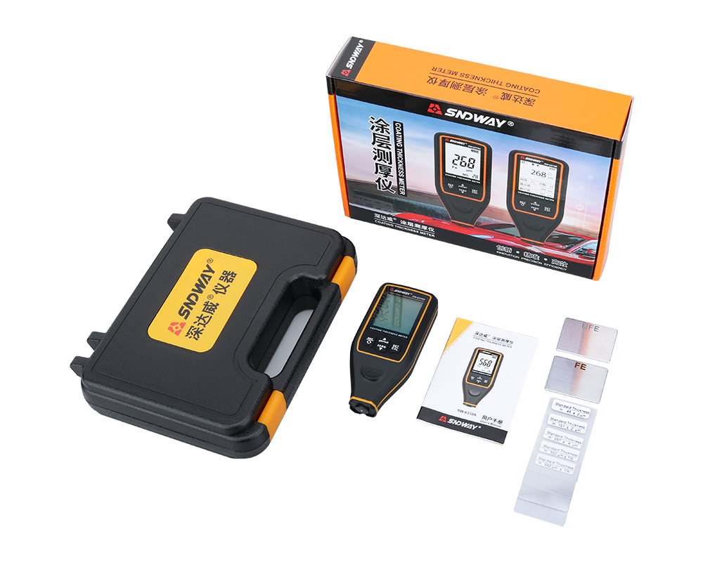 SNDWAY SW-6310A/B Coating Thic - Paint Thickness Gauge 评论和价格