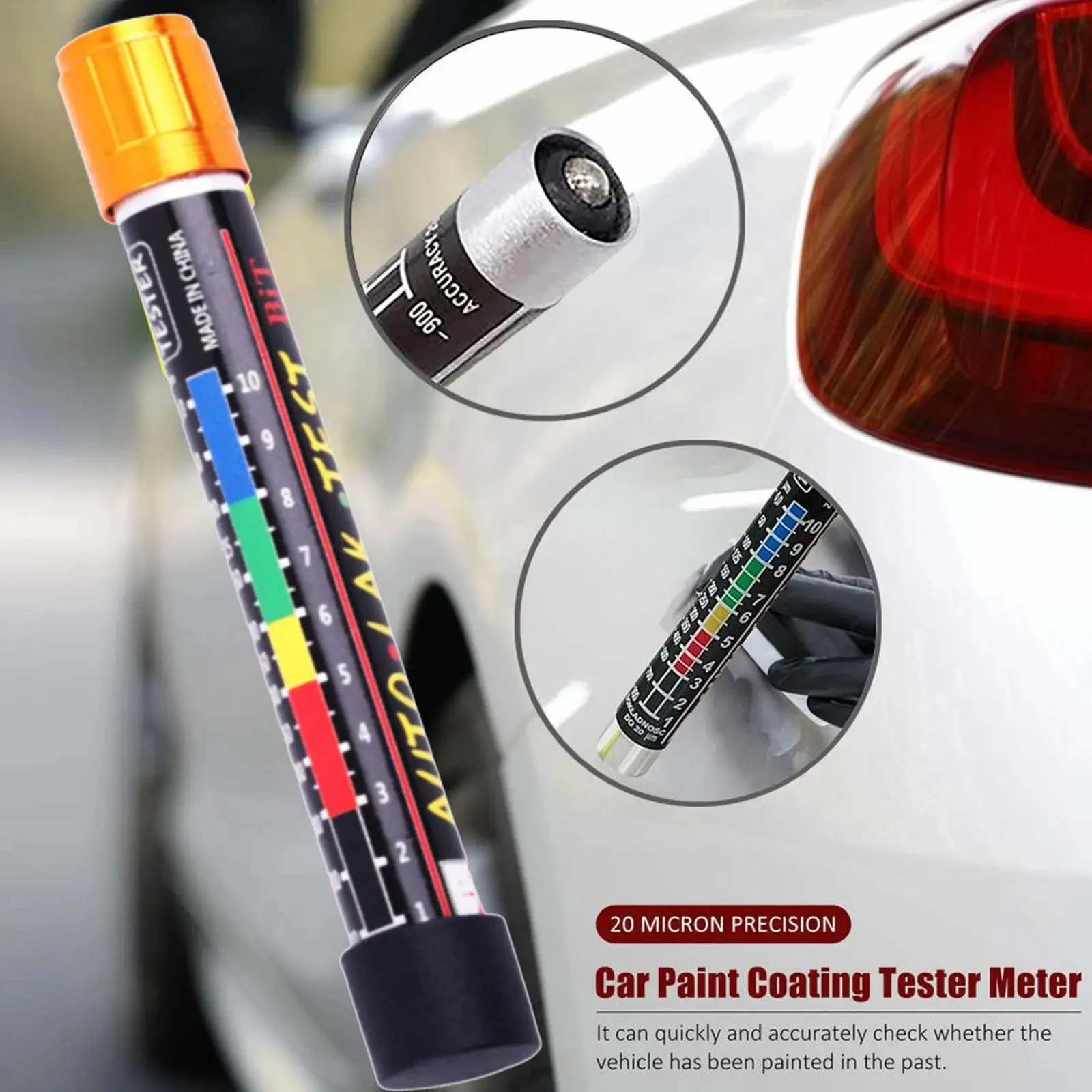 Car Paint Test Thickness Teste - Paint Thickness Gauge 评论和价格