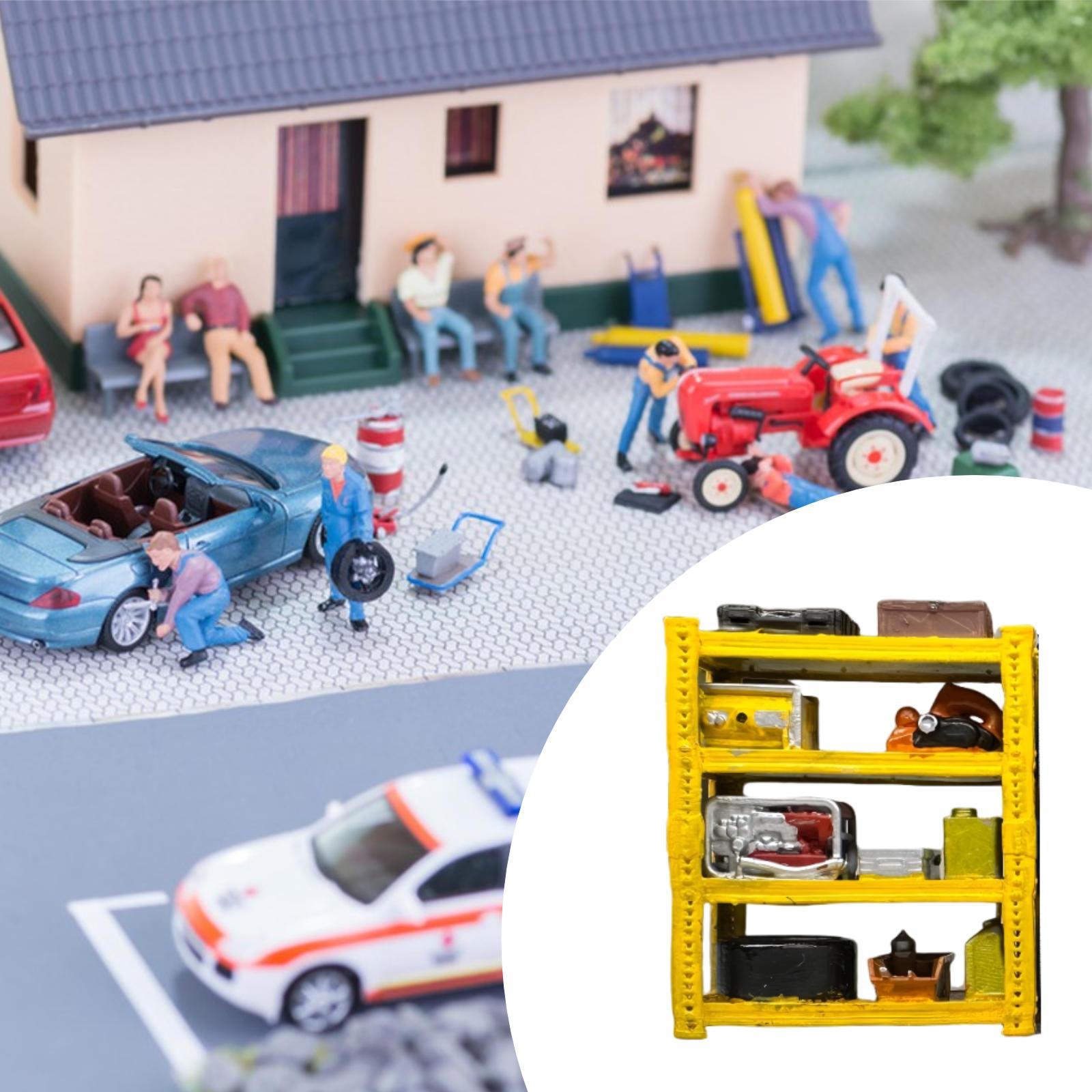 1/64 Model Car Repair Shop Rac - Auto Repair Shop Layout 评论和价格